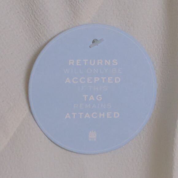 Hill House Simone Dress Coconut Milk Crepe XL New - Picture 10 of 13